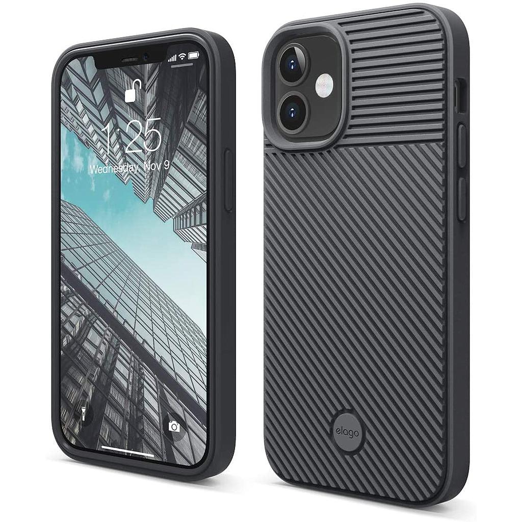 Elago iPhone 12 mini Cushion Case - Dark Gray