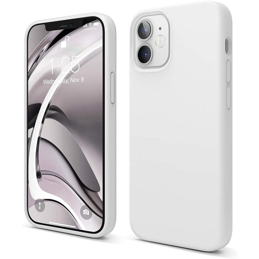 Elago iPhone 12 mini Liquid Silicone Case - White