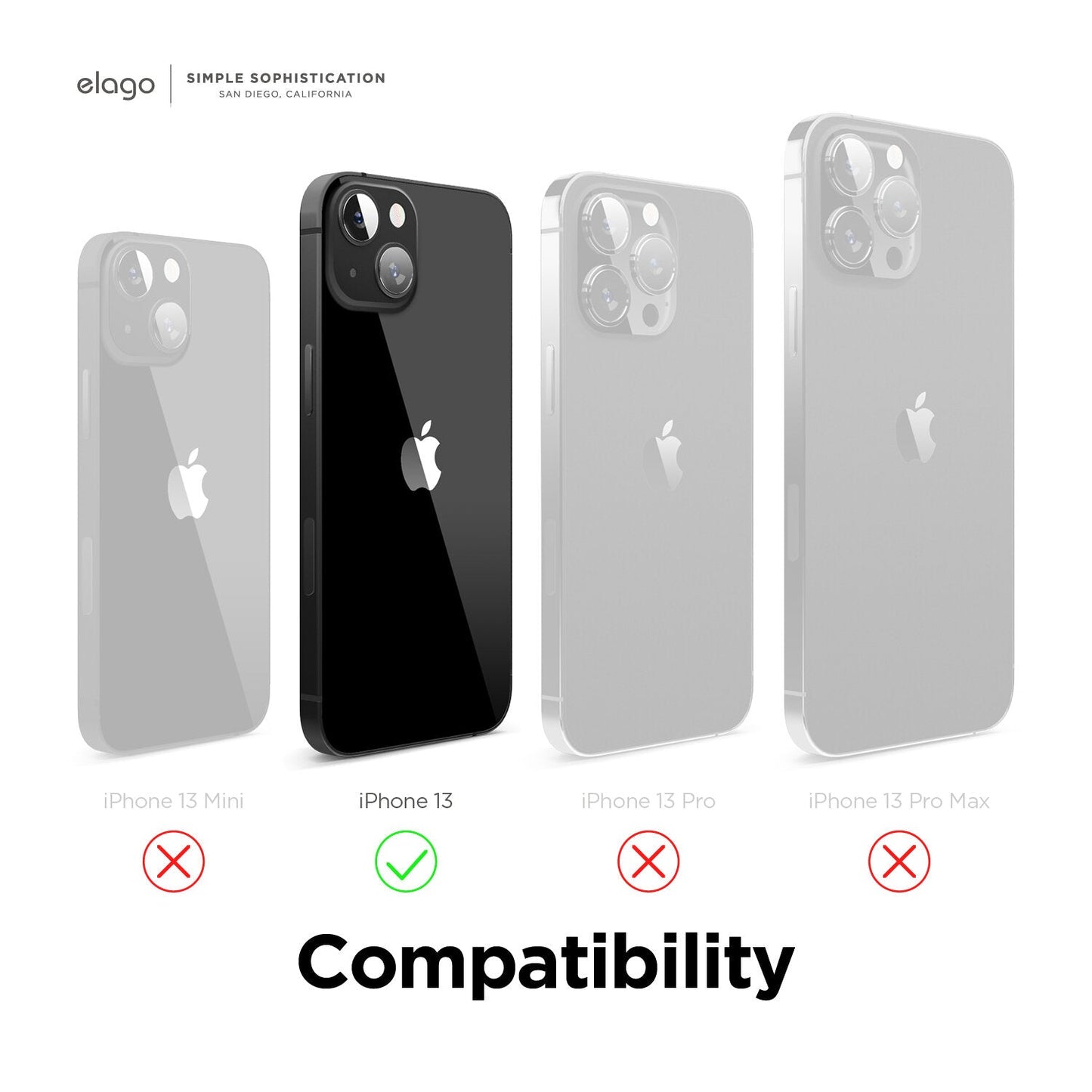 Elago iPhone 13 Hybrid Case - Clear