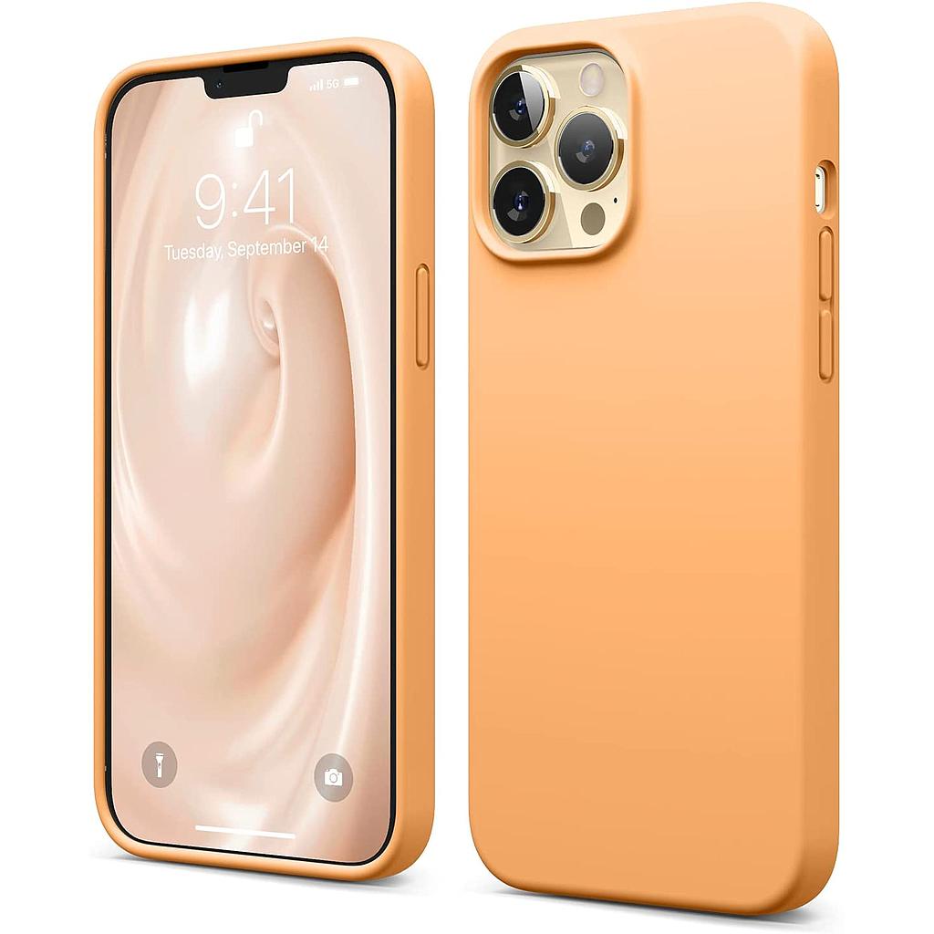 Elago iPhone 13 Pro Max / iPhone 12 Pro Max Soft Silicone Case - Orange