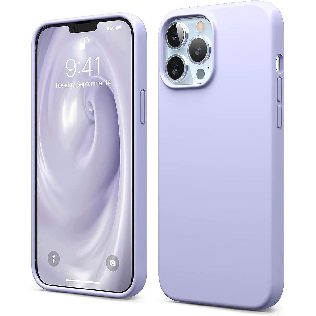 Elago Soft Silicone Case - Apple iPhone 13 Pro Max/iPhone 12 Pro Max / purple