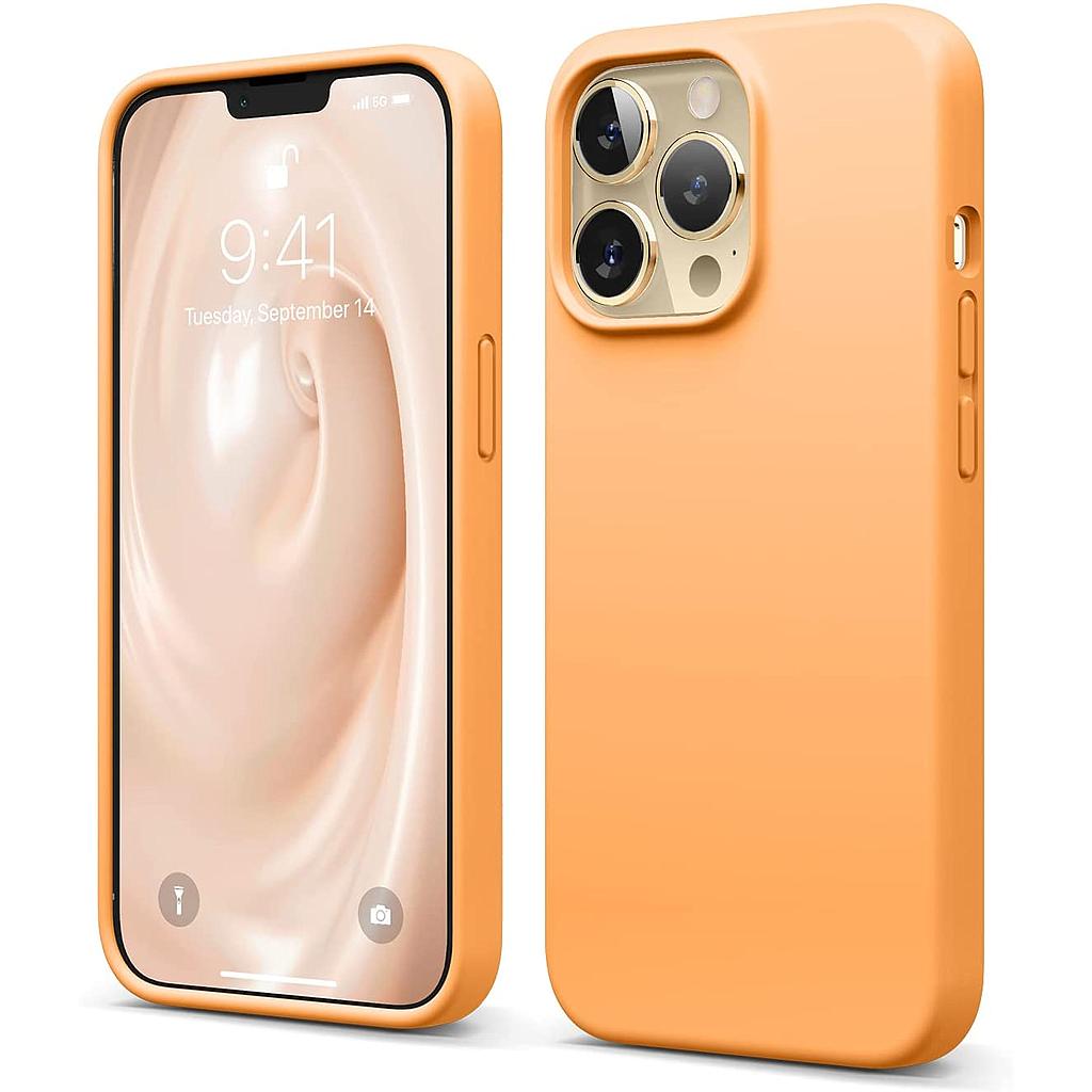 Elago iPhone 13 Pro Soft Silicone Case - Orange