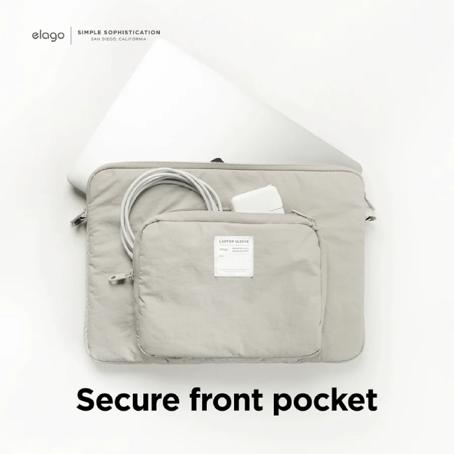 Elago LapTop 12" - 14" Pocket Sleeve - Stone