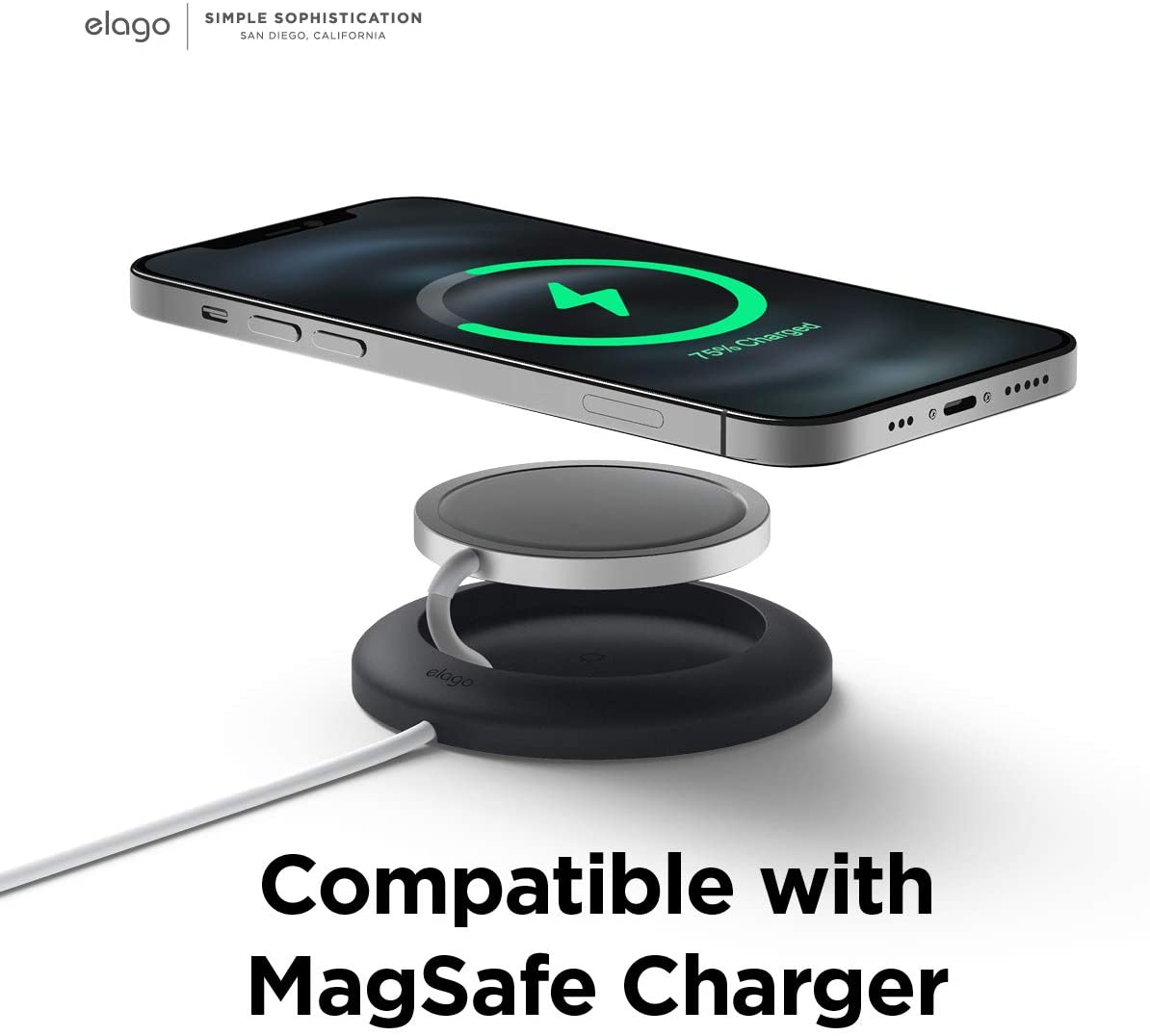 Elago Magsafe Charging Pad - Black