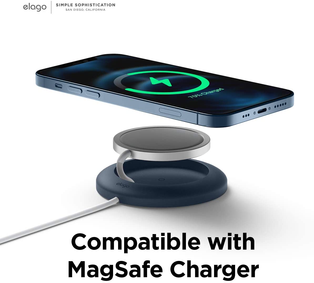 Elago Magsafe Charging Pad - Jean Indigo