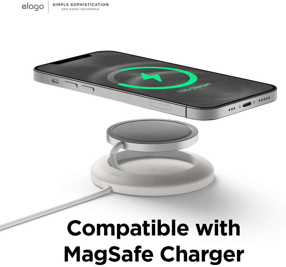 Elago Magsafe Charging Pad - White