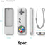 Elago R4 Retro Case for Apple TV Siri Remote (Lanyard Included) - Light Gray