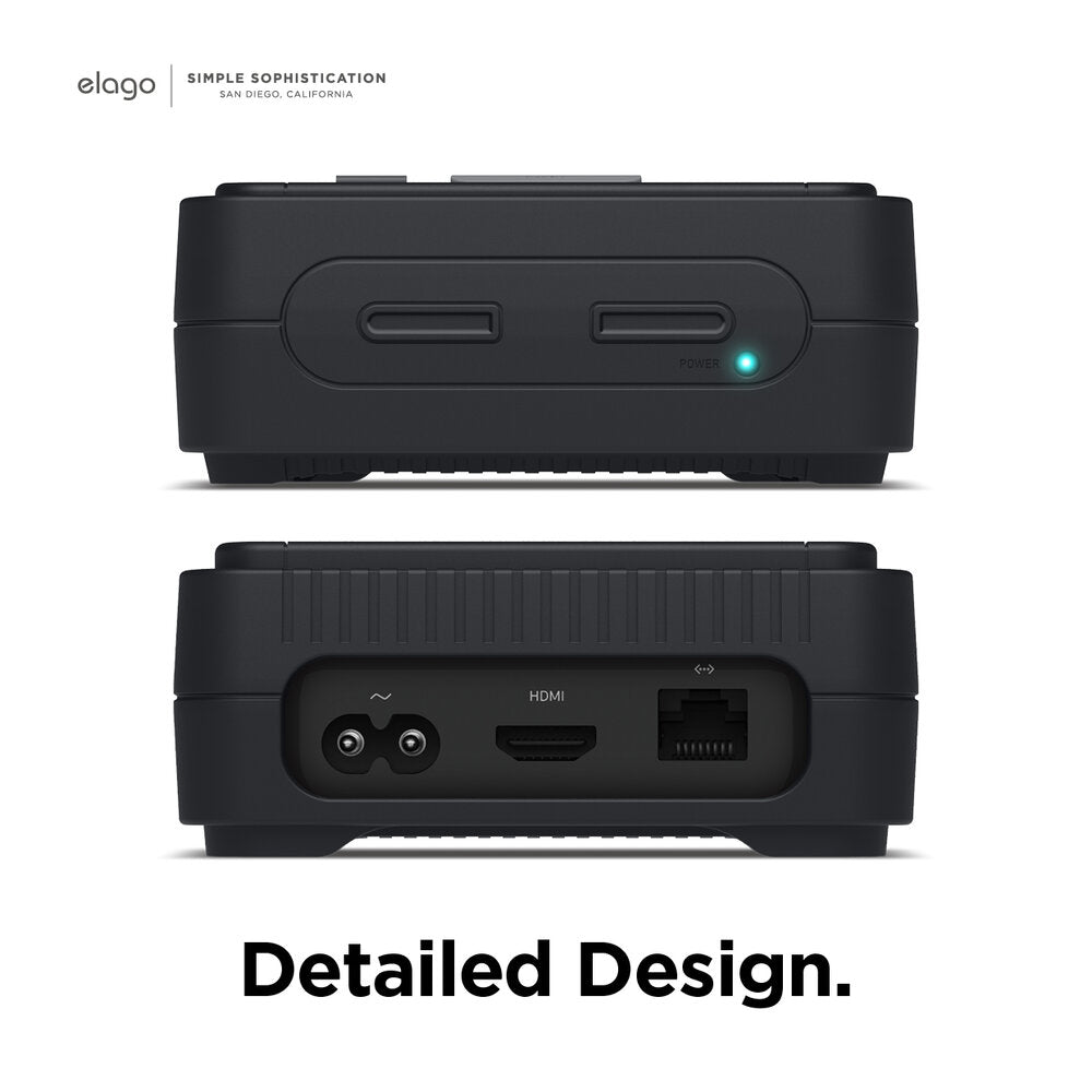 Elago T4 Nintendo Apple TV Case - Black