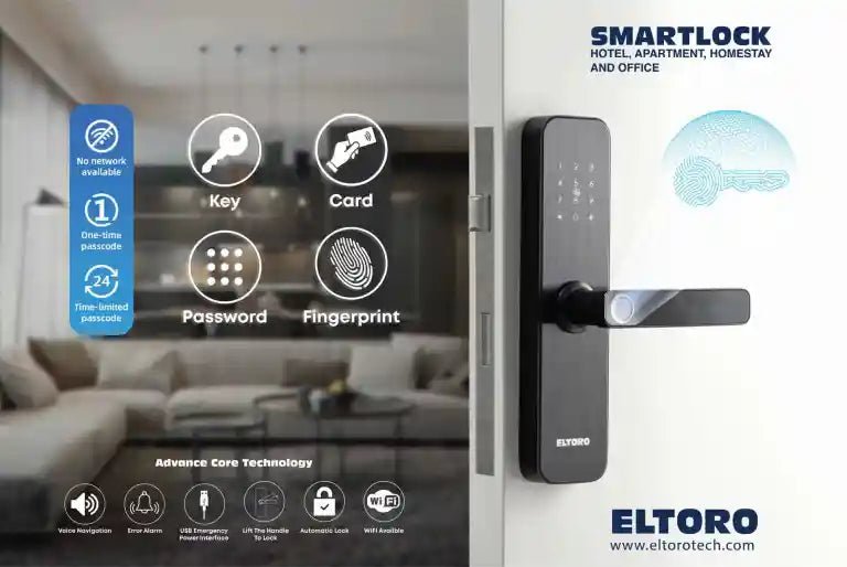 Eltoro Smart Lock – Black