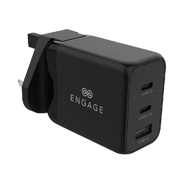 Engage 65W Charger with GaN Technology - Black