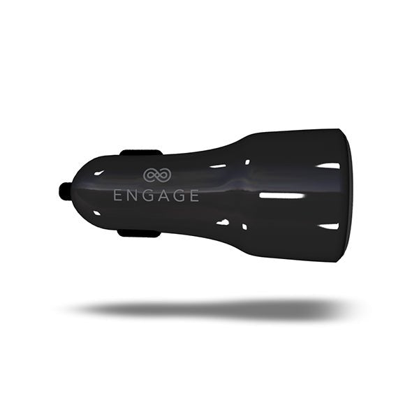 Engage 95W Quick PD Car Charger - Black