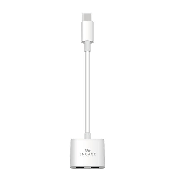 ENGAGE DUAL USB-C CHARGE & AUDIO ADAPTER