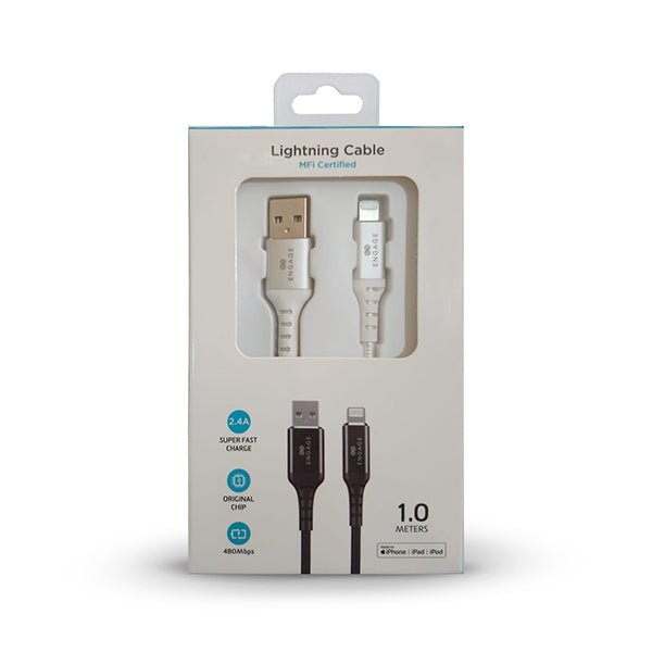 Engage Lightning Mfi Cable 1 Meter - White