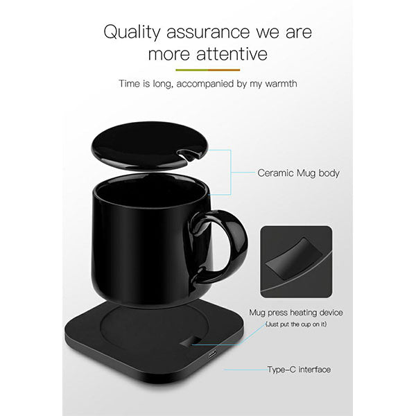 Engage Mug Warmer 2.0 and Wireless Fast Charger - 15W