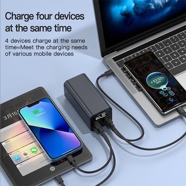 Engage Super Charge Powerbank with LED Display - 20000mAh / 100W / Black