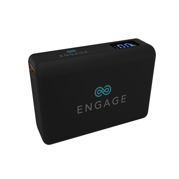 Engage Ultra Compact 10000mAh Wireless Power Bank PD 45W - Black