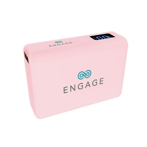 Engage Ultra Compact 10000mAh Wireless Power Bank PD 45W - Pink