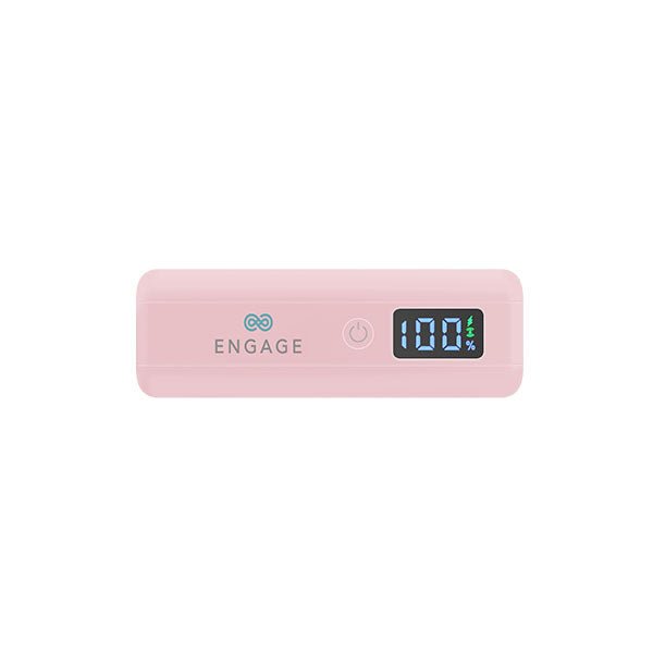 Engage Ultra Compact 10000mAh Wireless Power Bank PD 45W - Pink