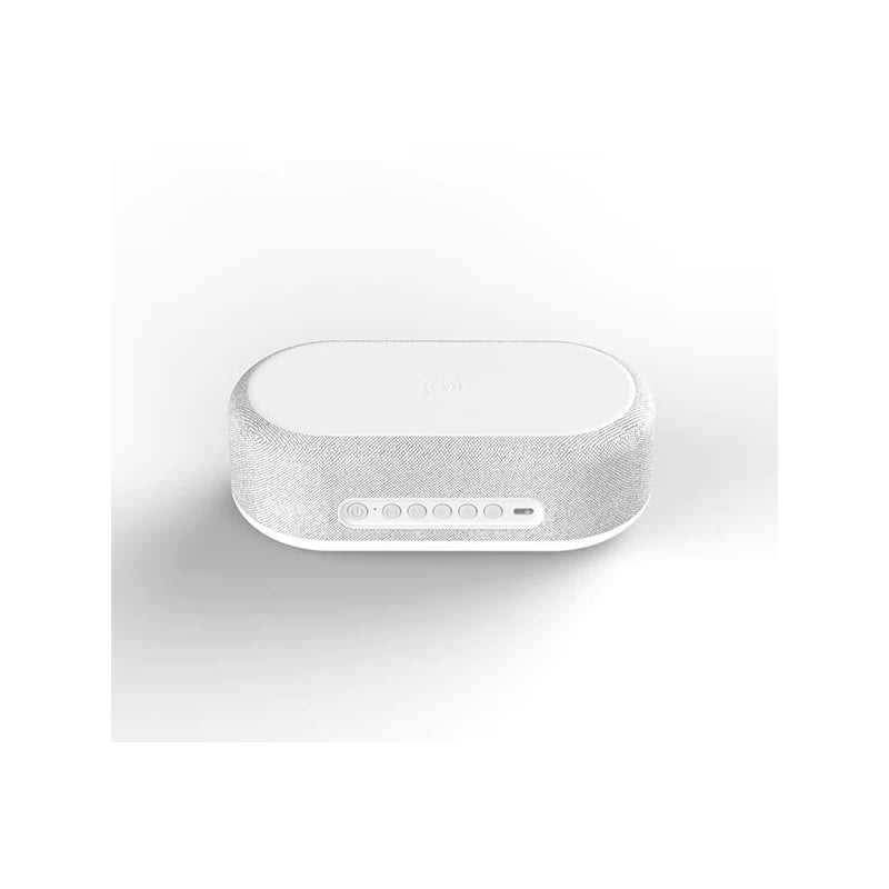 Engage Wireless RGB Lights  Bluetooth Speaker With Digital Alarm Clock