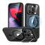 ESR Classic Hybrid Case with Stash Stand (HaloLock) - Apple iPhone 15 Pro Max / Clear & Black