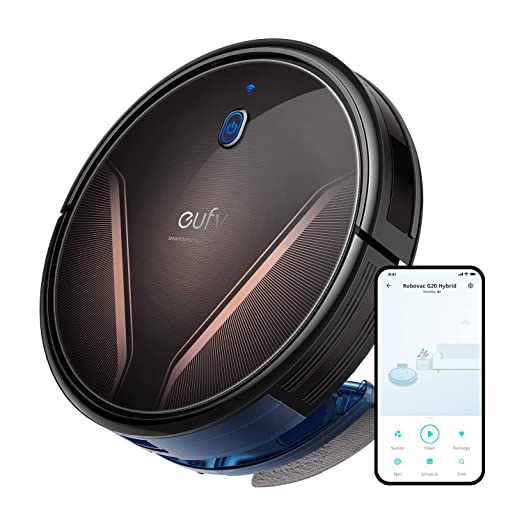 Eufy By Anker G20 Hybrid Robotic Floor Cleaner - Black