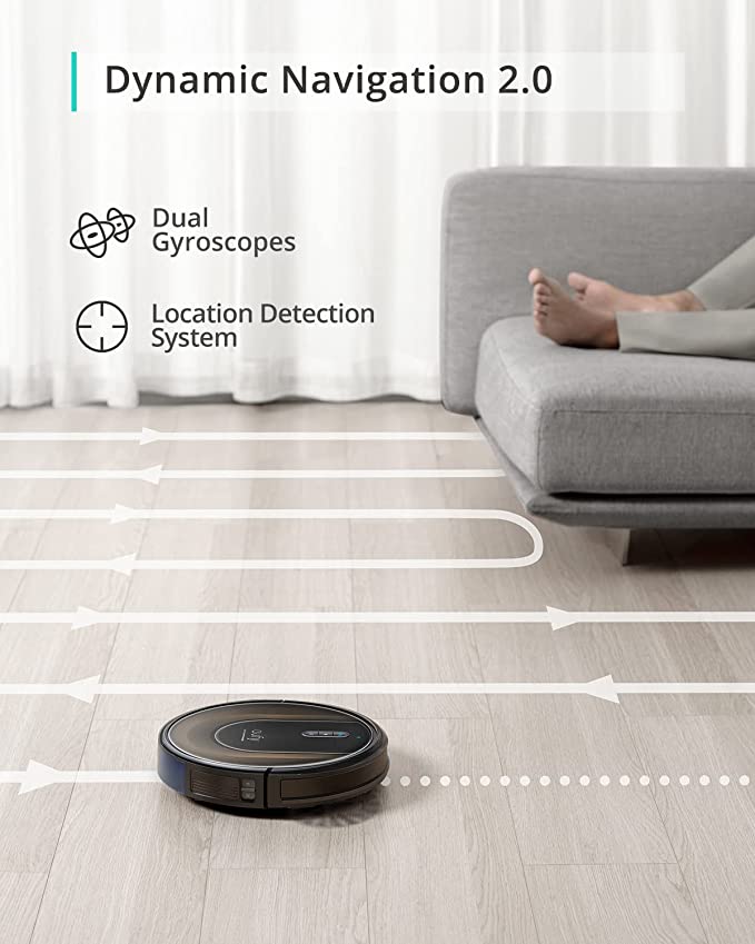 Eufy Robovac G30 Hybrid Wi-Fi - Black