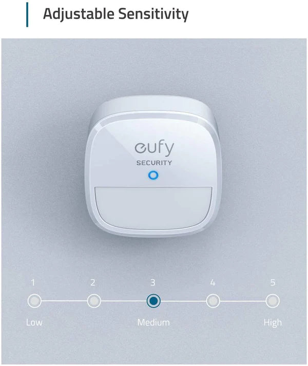 Eufy Security Home Alarm System Motion Sensor - White