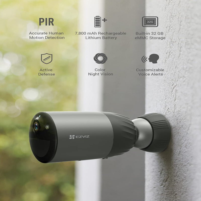 EZVIZ CS-BC1C Wi-Fi Home Camera - 30fps / H.265