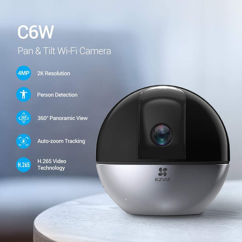 EZVIZ CS-C6W Indoor Wi-Fi Camera - 4Mbps / H.265