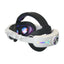 Gamax Adjustable Charging (8000mAH) RGB Headmount for Meta Quest 3 - White