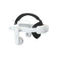 Gamax Adjustable Headmount with Earphones for Meta Quest 3 - White