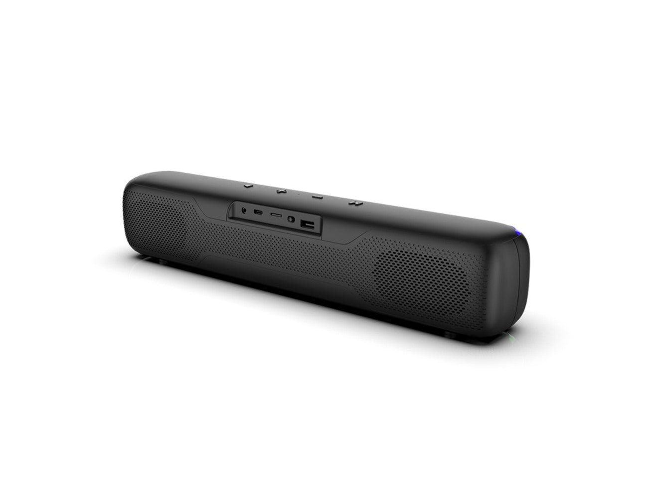 GameOn Dominator Blaze Wireless RGB Gaming Soundbar  - 20 Watt / 3000mAh / Black