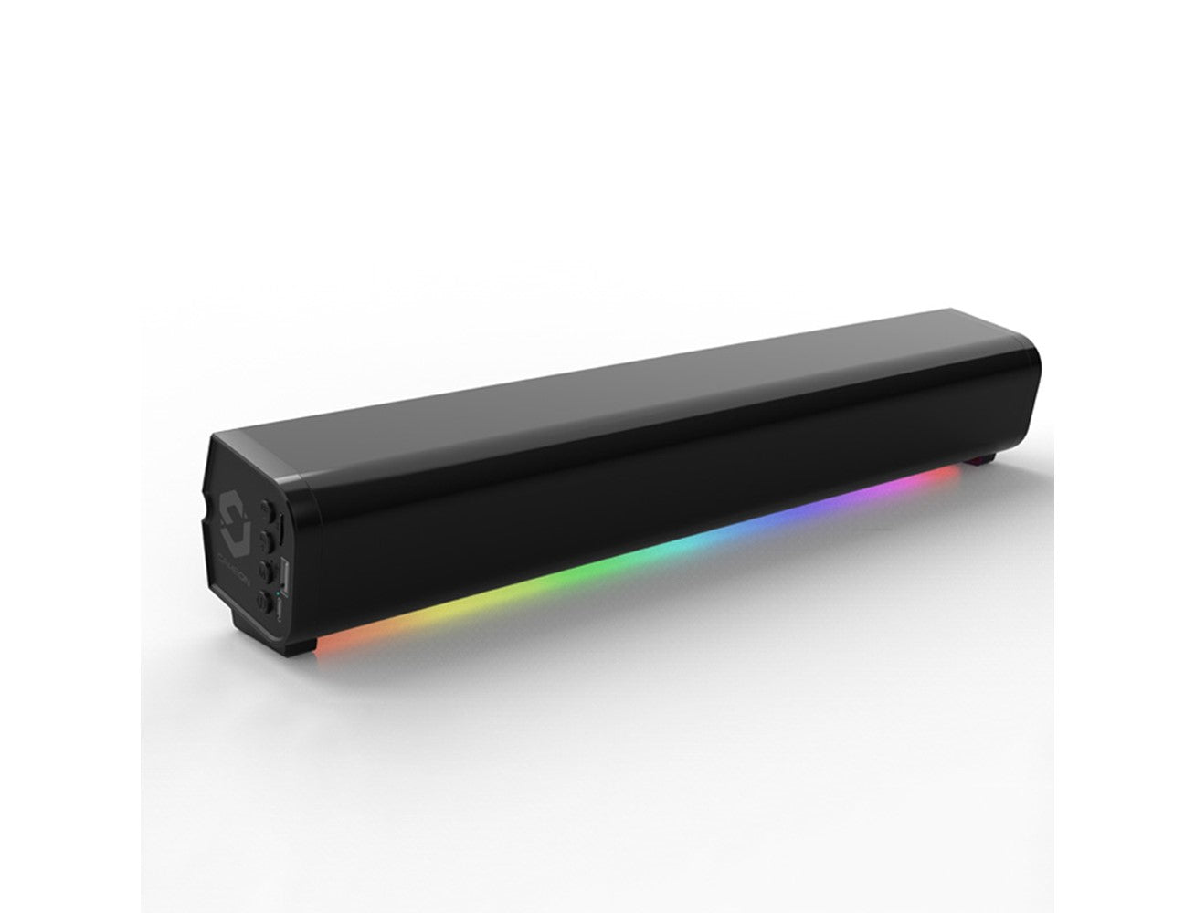 GameOn Sonicstorm X Wireless RGB Gaming Soundbar - 16 Watt / 2400mAh / Black