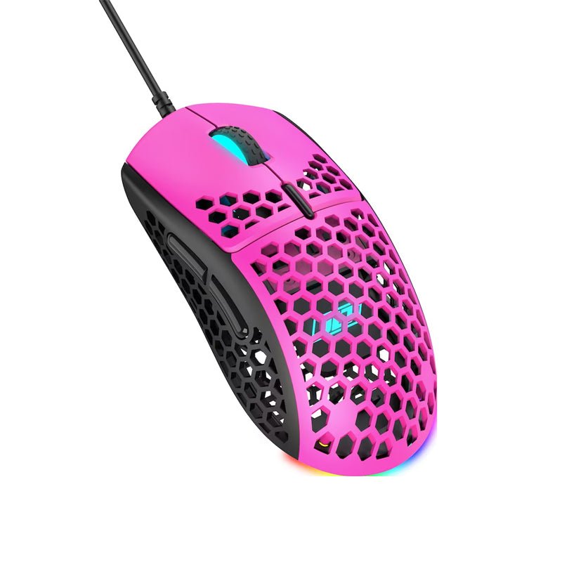 GAMERTEK GM16 UltraLight Precision Mouse - Raspberry