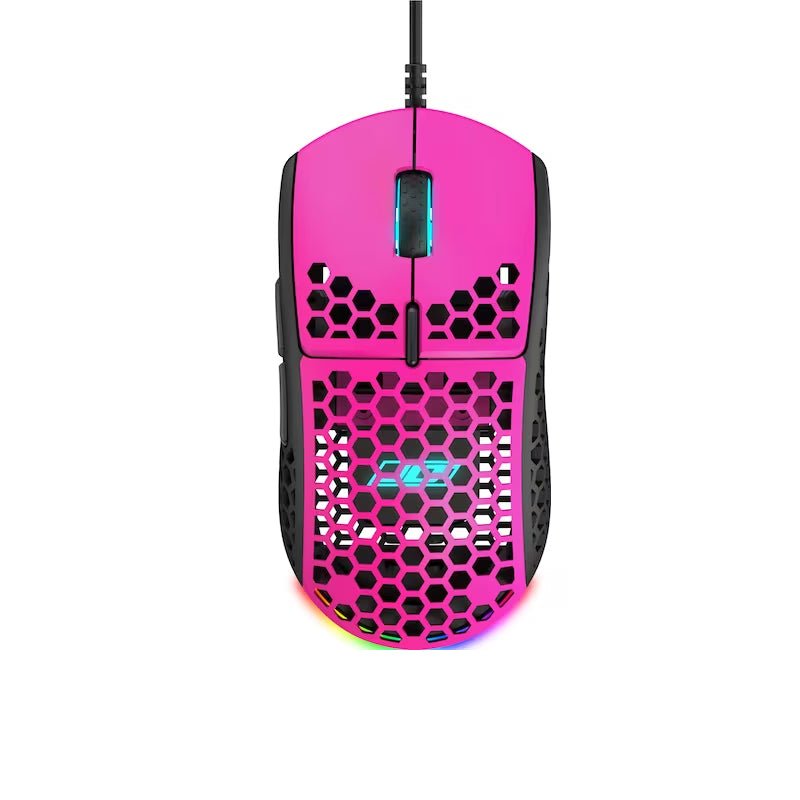 GAMERTEK GM16 UltraLight Precision Mouse - Raspberry