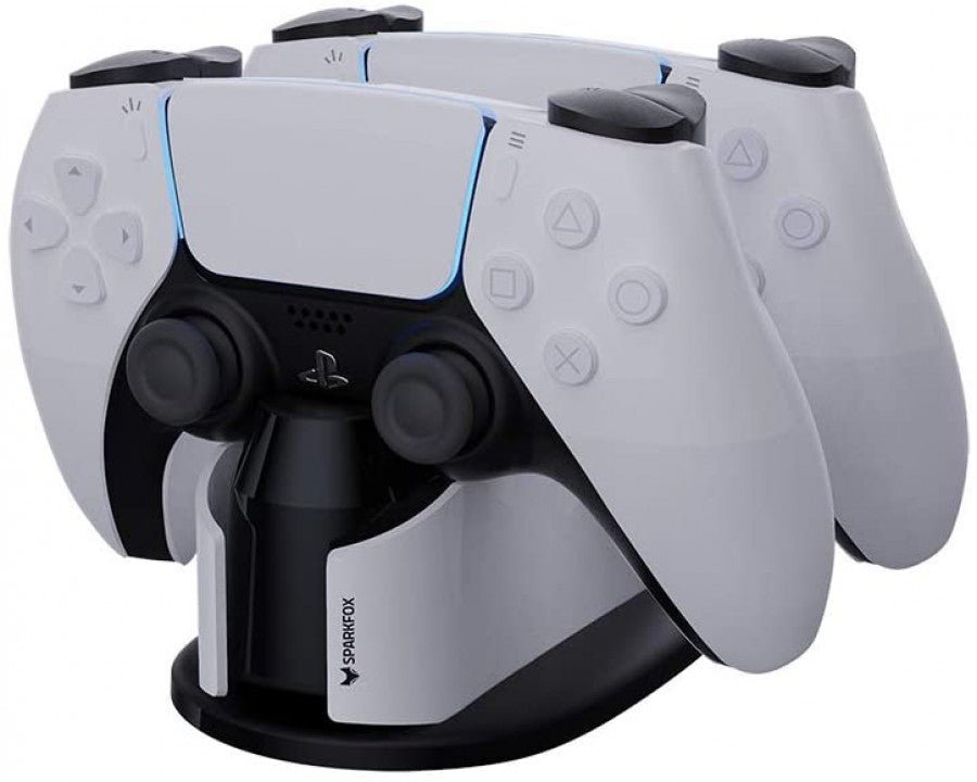 GameSir Dual Controller Charging Station for PS5 Controller - Black