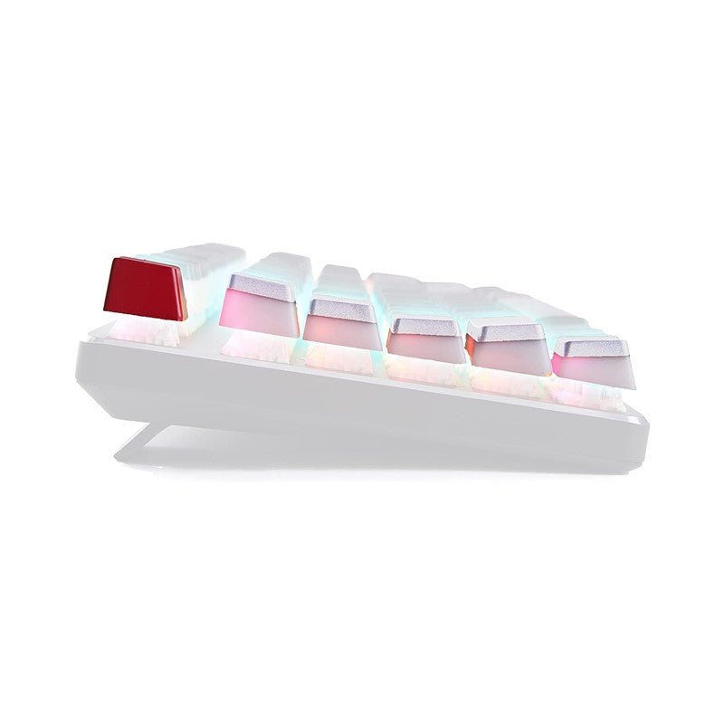 Glorious Aura Pudding Keycaps V1 PBT - White