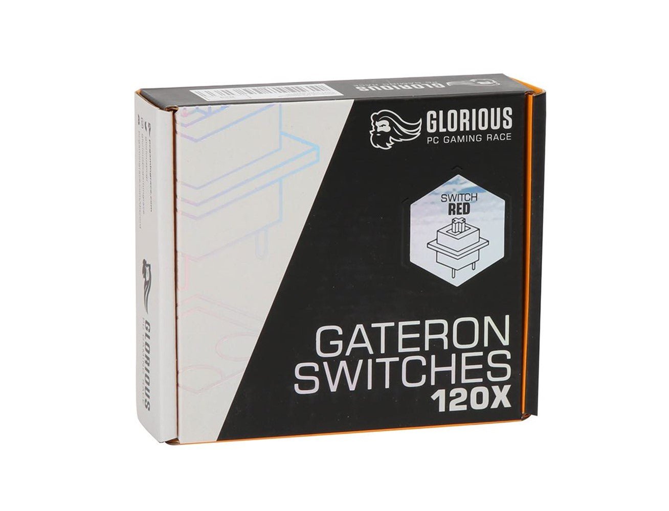 Glorious Gateron Red Mechanical Keyboard Switches - Red