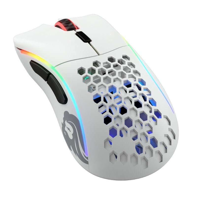 Glorious Model D Minus Wireless Gaming Mouse - Matte White