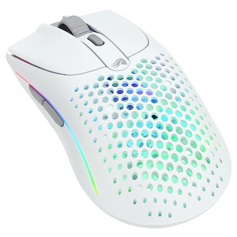 Glorious Model O 2 Wireless RGB Gaming Mouse - Matte White