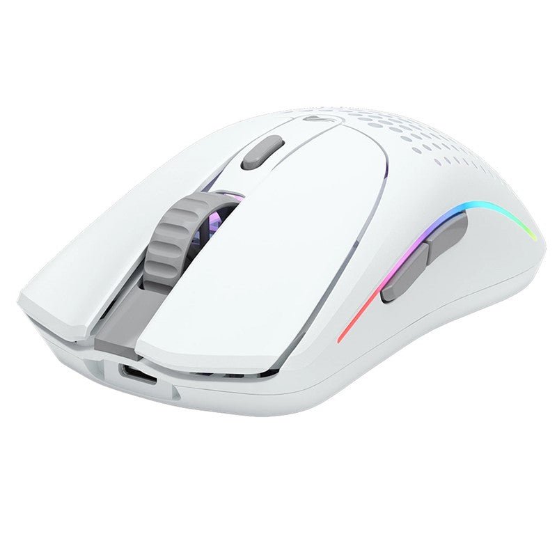 Glorious Model O 2 Wireless RGB Gaming Mouse - Matte White