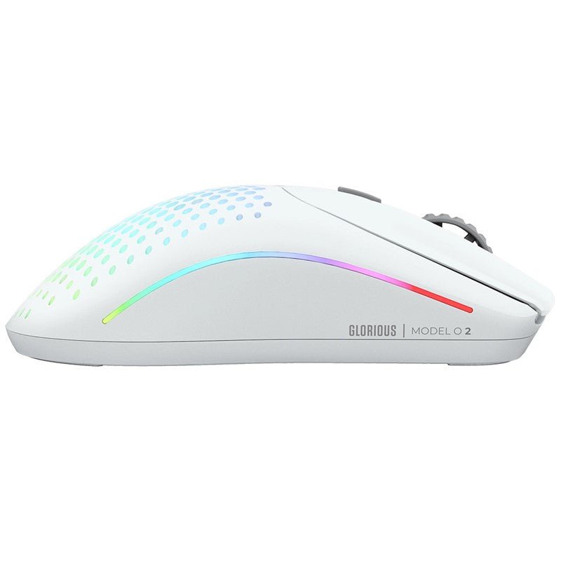 Glorious Model O 2 Wireless RGB Gaming Mouse - Matte White