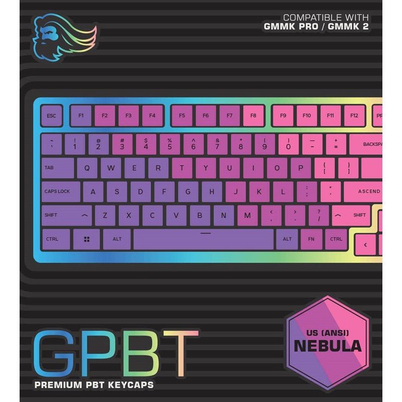 Glorious PBT Nebula Key Caps For Mechanical Gaming Keyboards