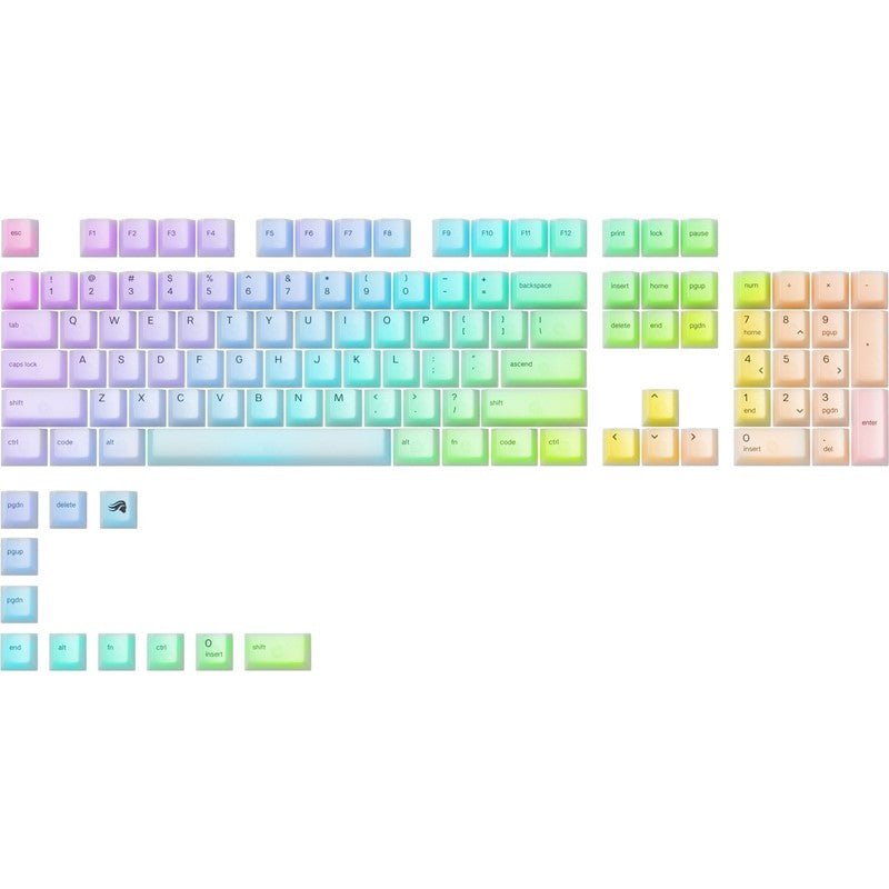 Glorious Polychroma RGB Keycaps for Mechanical Gaming Keyboard
