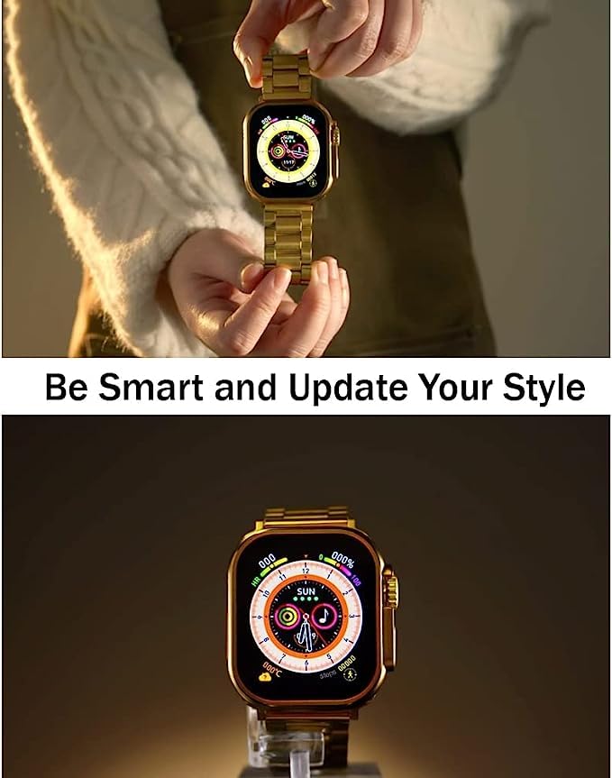 HainoTeko G9 Ultra Max Smart Watch Golden Edition