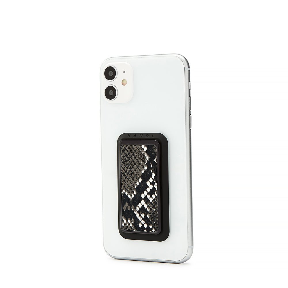 HANDLstick Animal Collection - Black/Grey/White Snakeskin