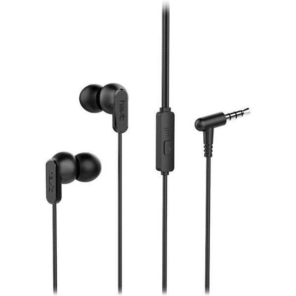 HAVIT E73P Wired Earphone - Black