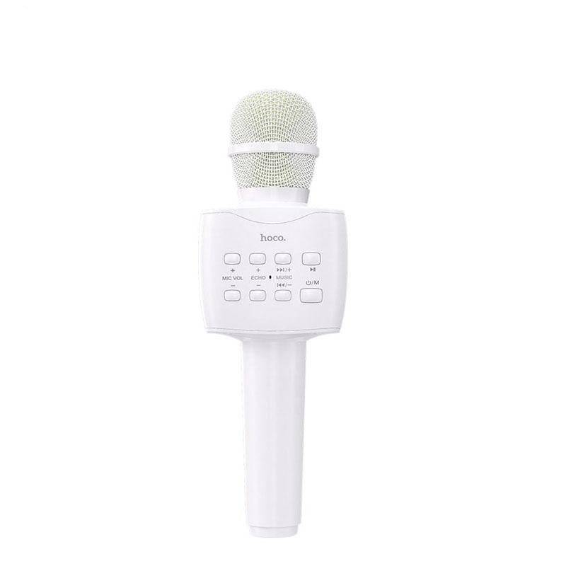 HOCO BK5 Cantando Karaoke Microphone - Bluetooth / USB / White
