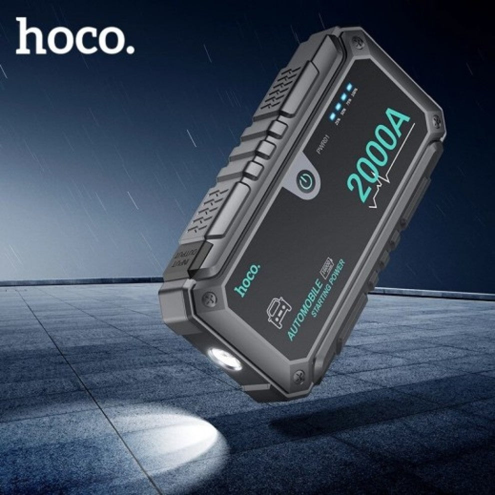 Hoco Car Jump Starter Power Bank pwr01 – Black