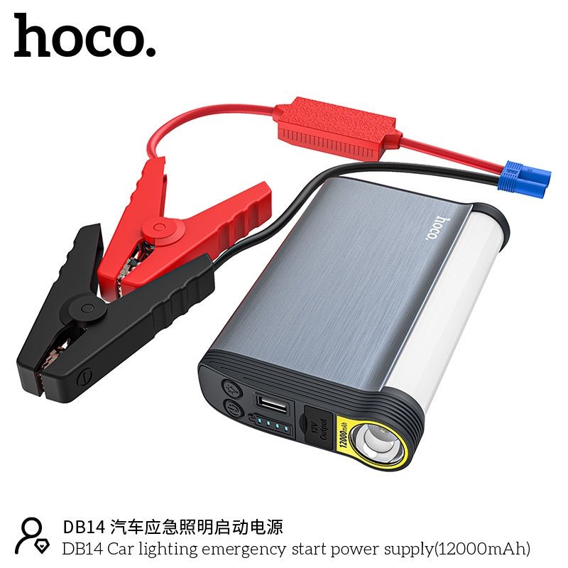 Hoco DB14 12000mAh Car Lighting Emergency Start Power Supply